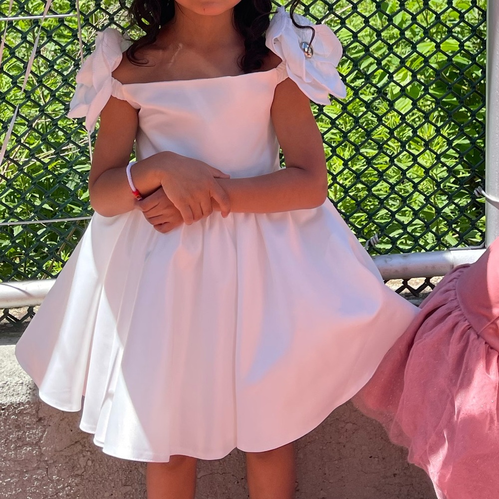 ROSA WHITE PARTY DRESS